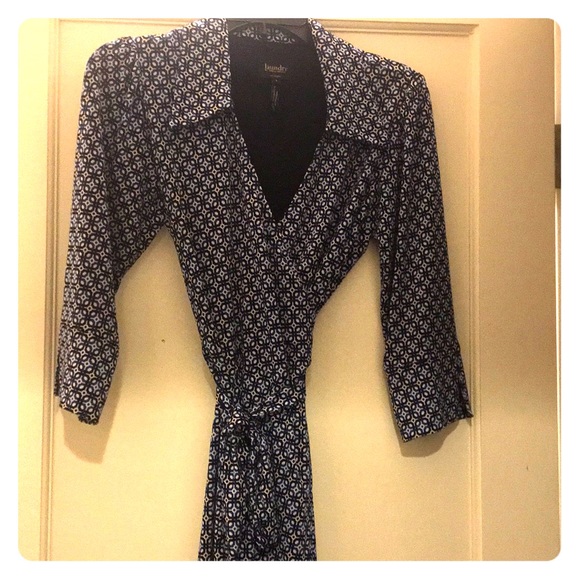 Laundry wrap dress; never worn - Picture 1 of 3